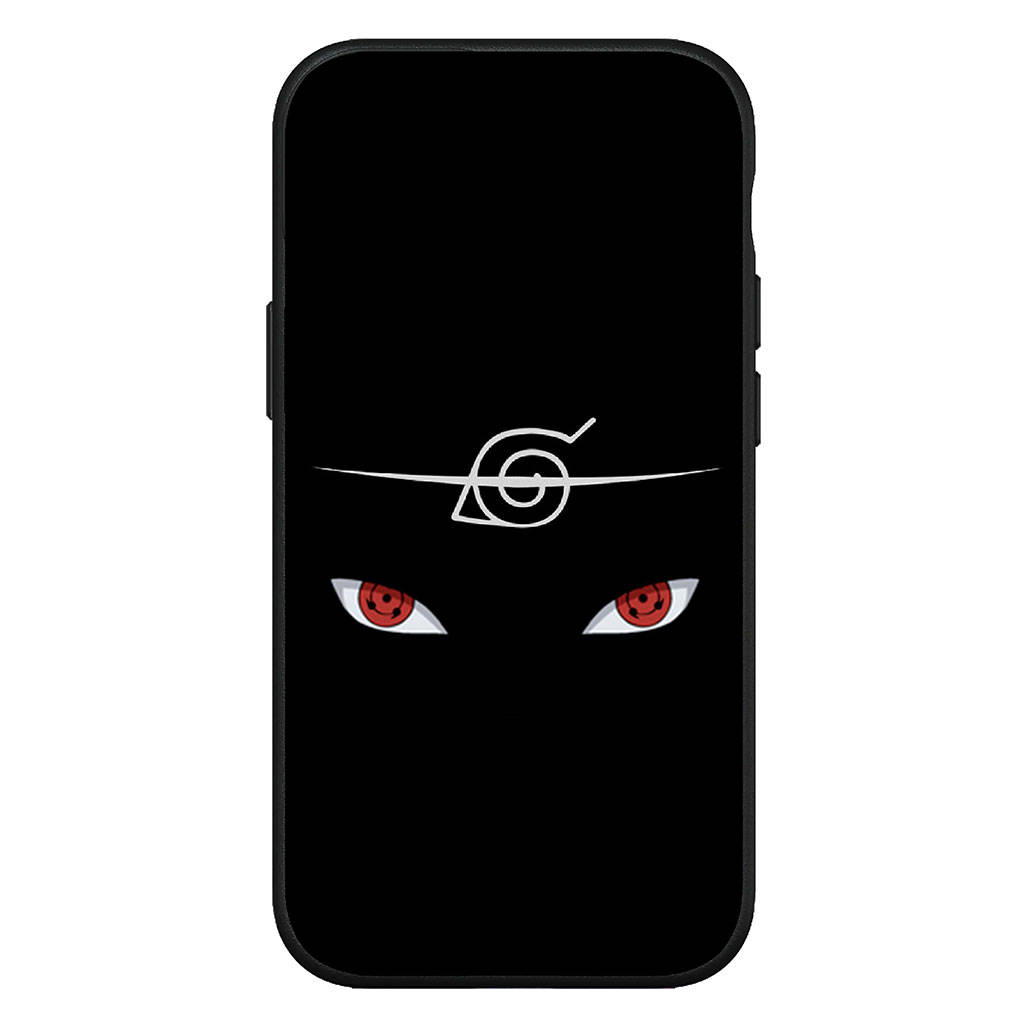 For iPhone 16 15 Xiaomi Redmi Note 14 13 12 11 Pro Max 16e Samsung Galaxy S25 S24 S23 Moto OPPO Huawei Cartoon Naruto Itachi Uchiha Sasuke Phone Case