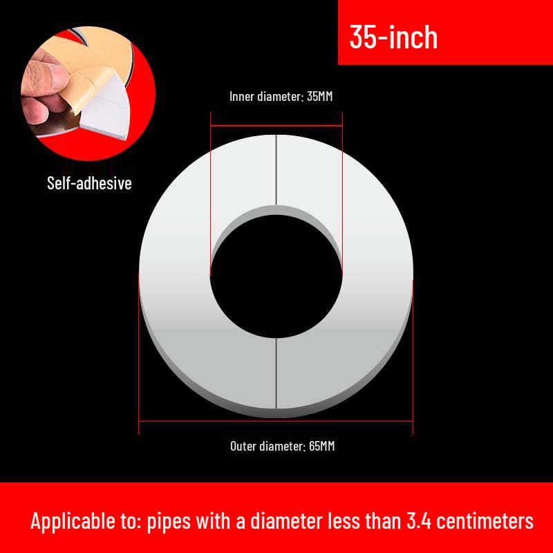 Stainless Steel Detachable Decorative Cover for Pipes