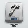 Hand Held Modern Wall-Mounted Bidet Spray for Toilet Sanitary Wares Stainless Steel Bidet Sprayer