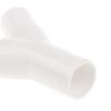 1Pcs PVC Plastic Y Type Tee Y Tee Fork Water Pipe Tee Drip Box Tee Joint 16mm / 20mm