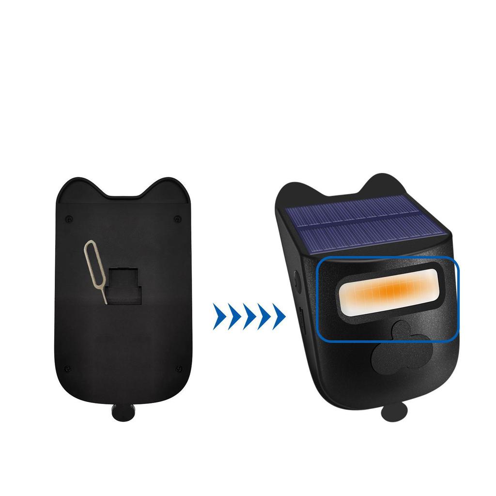 Solar Driveway Alarm 984ft Long Range Wireless Driveway Alarm IP60 Weather Resistant Infrared Motion Sensor Detector