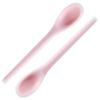 Food Grade Silicone Spoon Long Handled Integrated Salad Spoon Juice Mixing Spoon Children's Spoons Small Spoon Kitchen Utensils