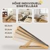 Adjustable Dog Steps Dog Ramp, 4-Step Non-slip Pet Stairs for Large Sized Dogs, Foldable Dog Stairs for Bed Sofa