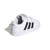 Adidas Neo Grand Court Velcro Low-Top Sneakers Baby Sneakers White Black EF0118