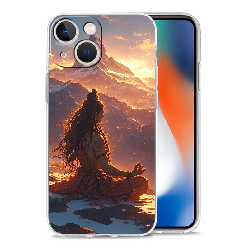 Etui Na Telefon Do iPhone 16 Etui iPhone 15 12 13 14 16 Pro Max X XR XS Max 15 Plus iPhone11 Pokrowiec Pan Siwa Bóg Budda Indie