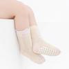 4Pairs/Set Baby Floor Socks Summer Thin Mesh Breathable Anti Slip Grip Toddler Socks Soft Cotton Newborn Kids Socks For Baby