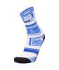 Santini ARRIVÉE ARC DE TRIOMPHE Cycling Socks, White, Red, Blue