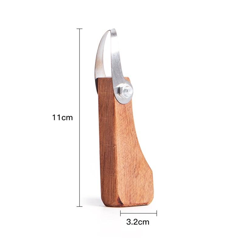 Ceramic Tool Trimming Knife Single Head Ring Scraper DIY Clay Sculpture Carving Texture Scraping Forming Pottery Tool