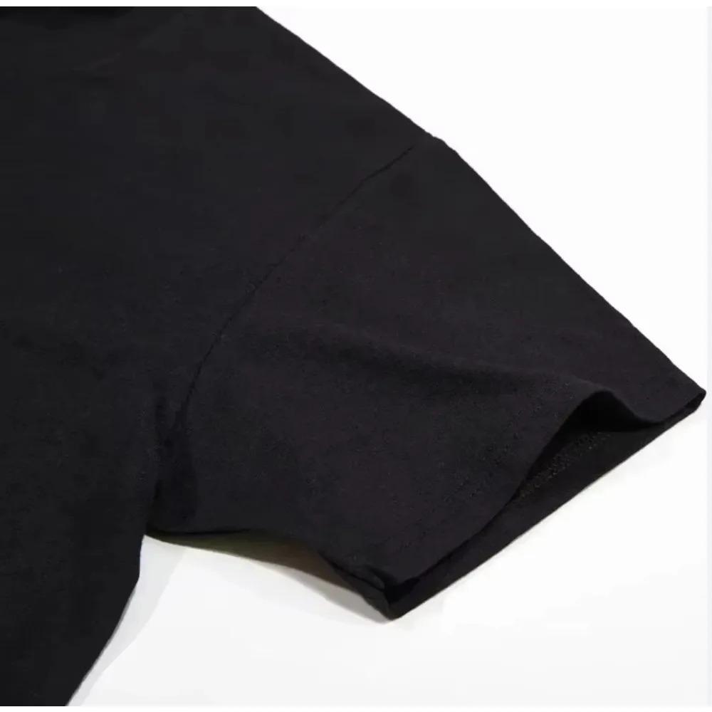 Motorcycle Rider Men's Breathable Short Sleeve Fashion Brand Yamaha Animation Printing Loose Crew Neck  K2yT-Shirt Top