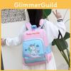 Versatile And Colorful Kids Backpack In Purple Pink Green And Dark Blue For School