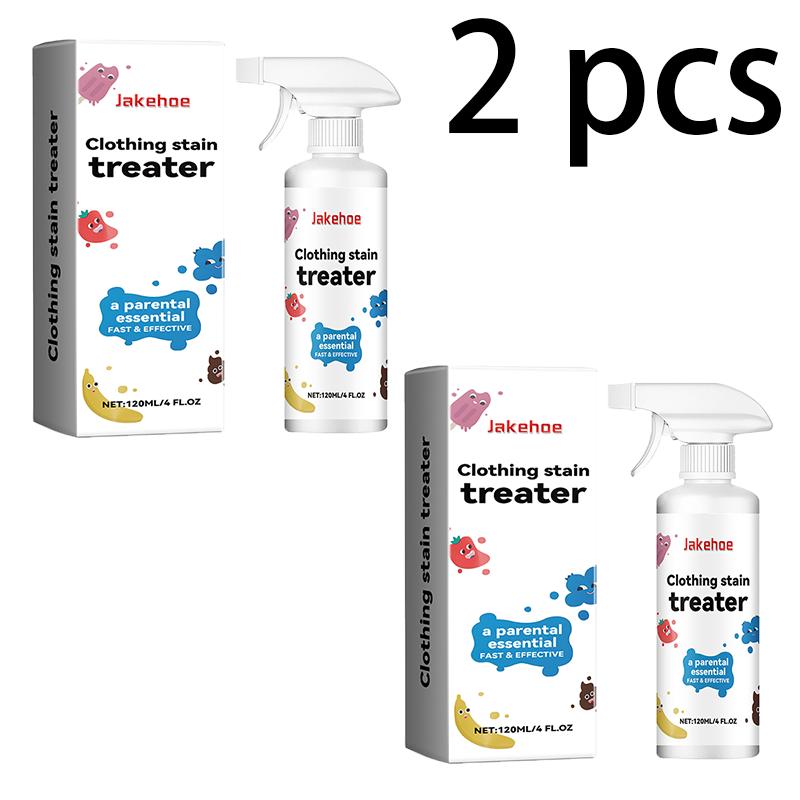 

Спрей-пятновыводитель для одежды Jakehoe Мягко очищает жирные пятна, очищает и освежает, смягчает и ухаживает за одеждой.