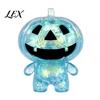 Halloween Stress Relief Toys Glitter Pumpkin Ghost Squeeze Toy, Clear Man Spooky Fidget TOy Sensory Party Favors
