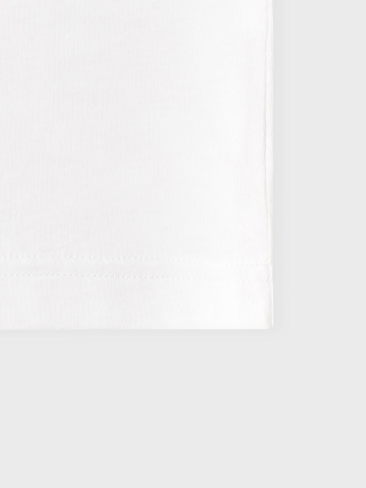 BT21 MANG Basic Street Short Sleeve T-shirt White
