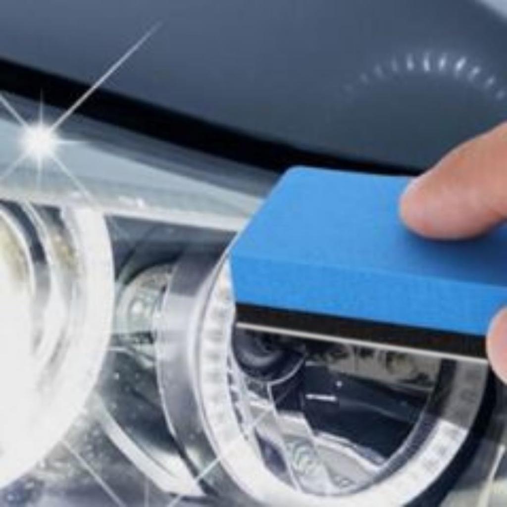 XSAJU Car Wash Sponge Set of 10, Coating, Compound Application,