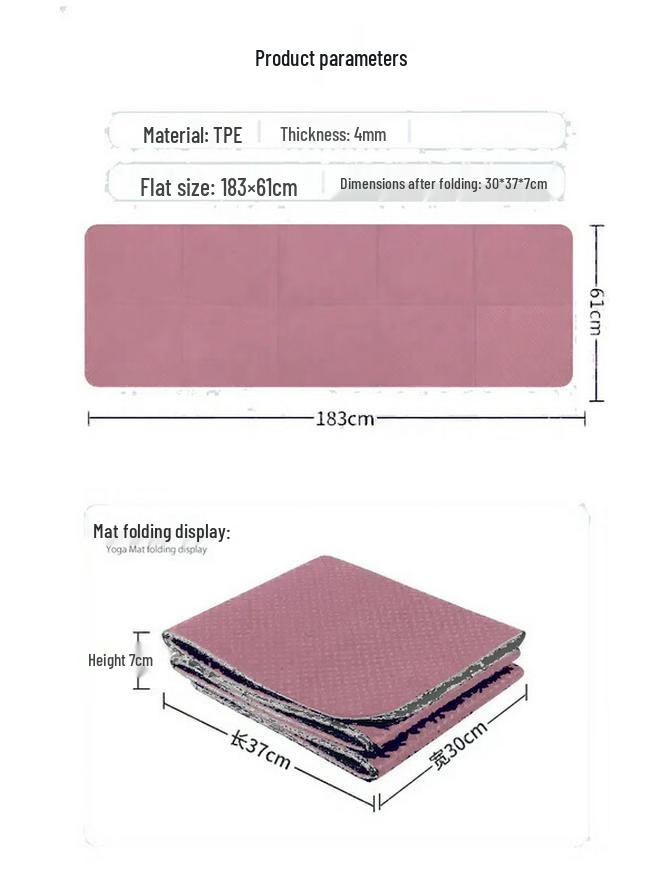 Thickened Outdoor Non-slip Yoga & Fitness Mat