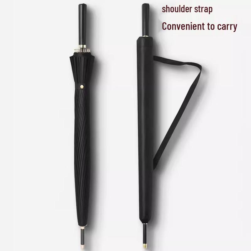 Double Elephant 24-Rib Straight Handle Golf Umbrella