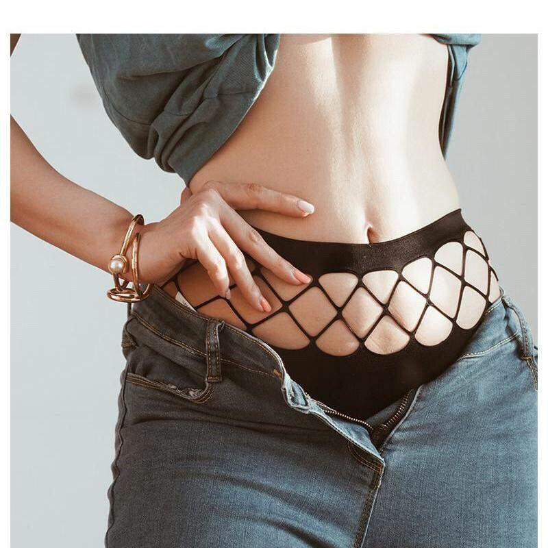 Kadın Sıcak Seksi Külot Içi Boş düşük bel Thongs G String ikule Femme Nefes Iç Çamaşırı Külot K109