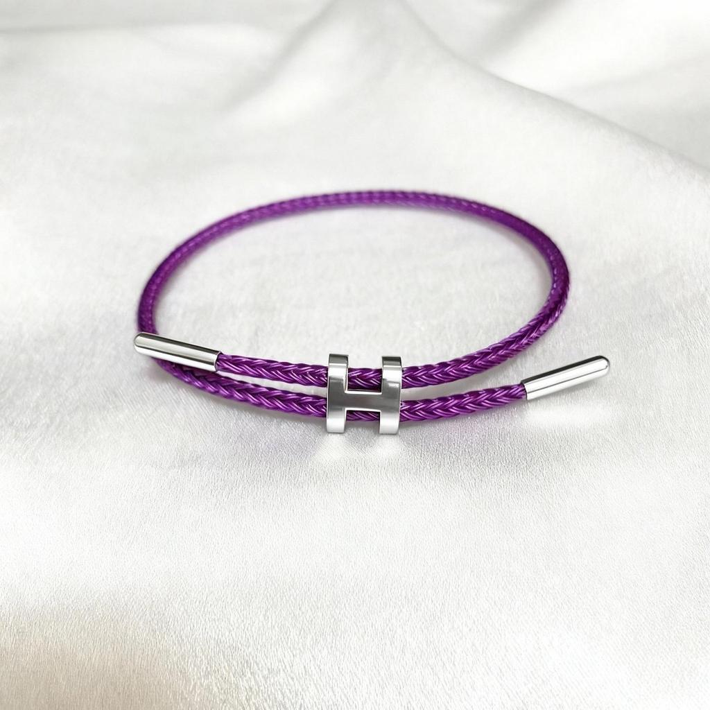 Brățară Reglabilă din Oțel Titan cu Cataramă în Formă de I Transfrontalieră, Finisaj Aur Dur 3D Rezistent la Decolorare, Design Rezistent la Apă și Transpirație