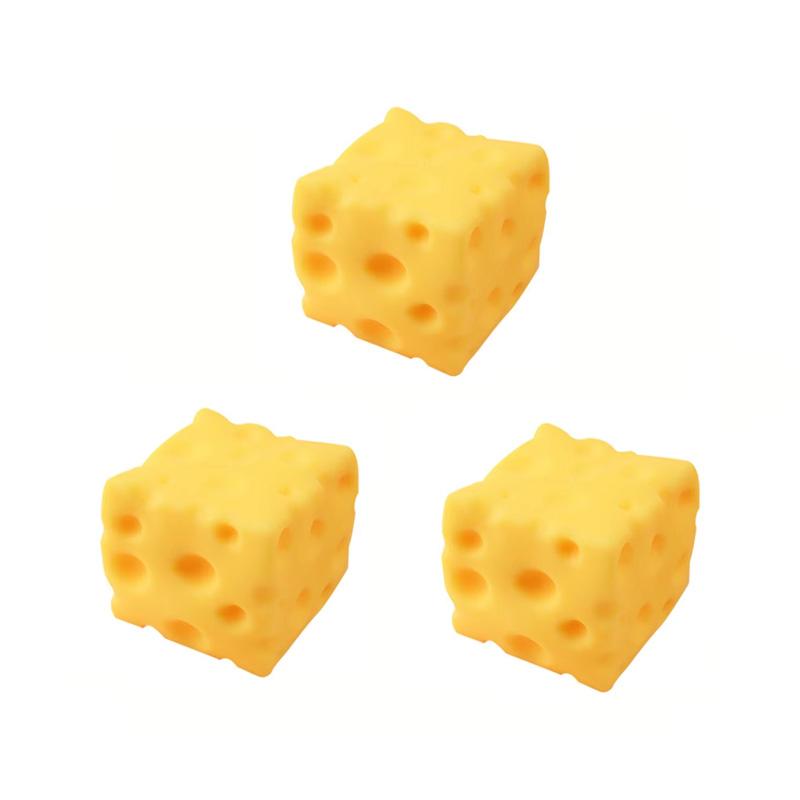 Nieuw Reuzenkaas Knijpspeeltje Extra Groot Formaat Kaas Squishy Fidget Speeltjes Langzame Terugslag Vormbaar Ventilatiebal voor Volwassenen Cadeaus