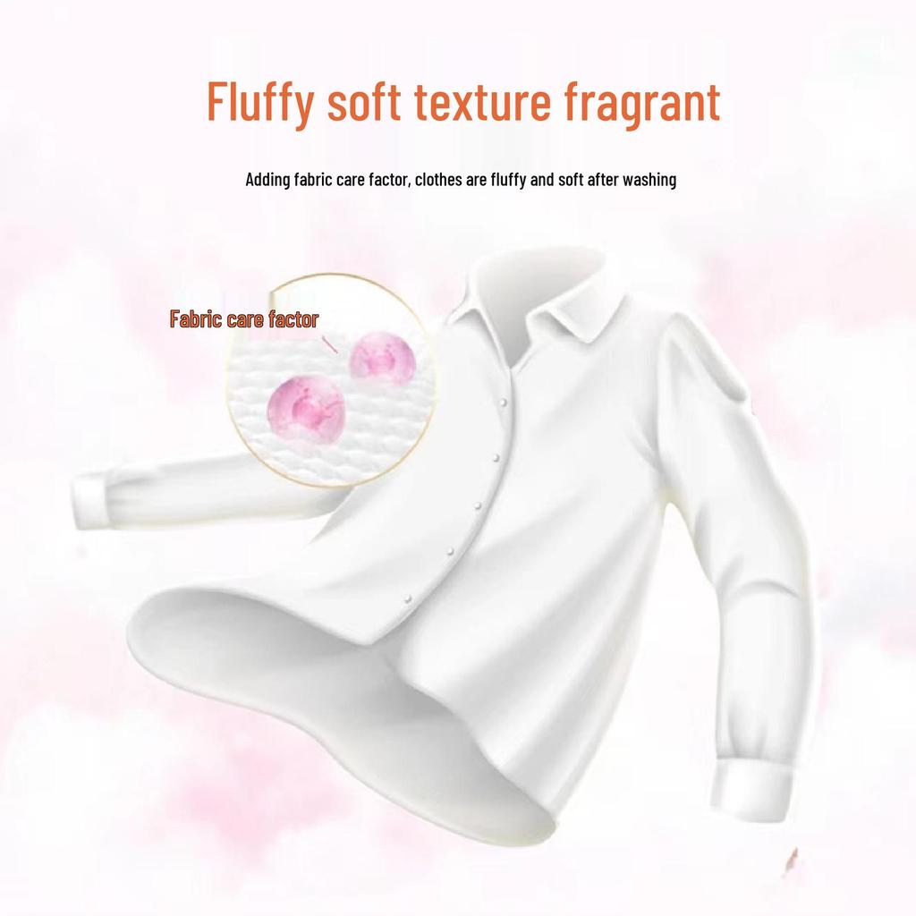 Scented 3-in-1 Laundry Pods: Stain Remover, Mite Remover, and Softener with Scent Booster - Full Box Gift Set.