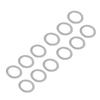 120Pcs Washer Stainless Steel Flat 8mm Inner Diameter 11mm Outer Diameter Maintenance