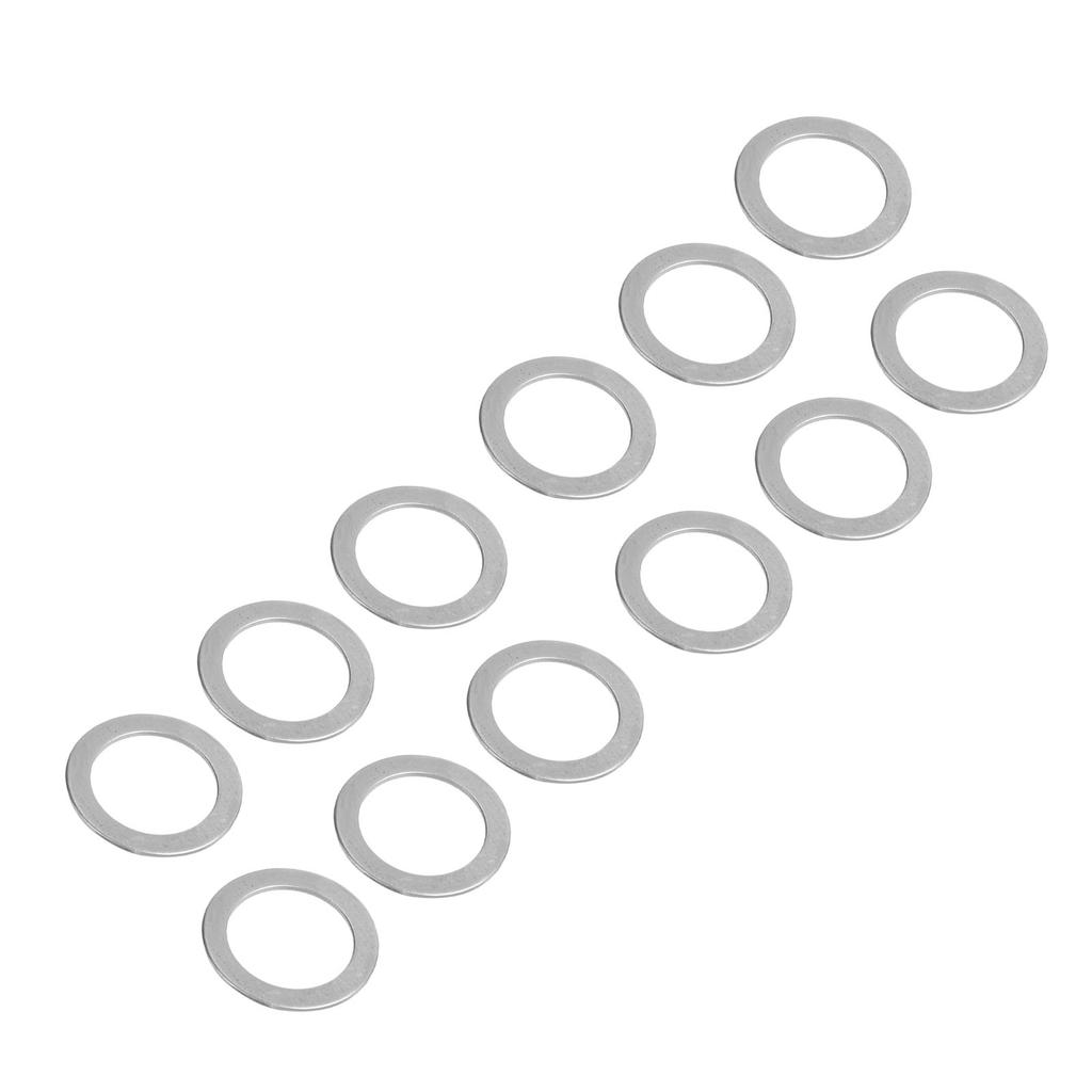 120Pcs Washer Stainless Steel Flat 8mm Inner Diameter 11mm Outer Diameter Maintenance