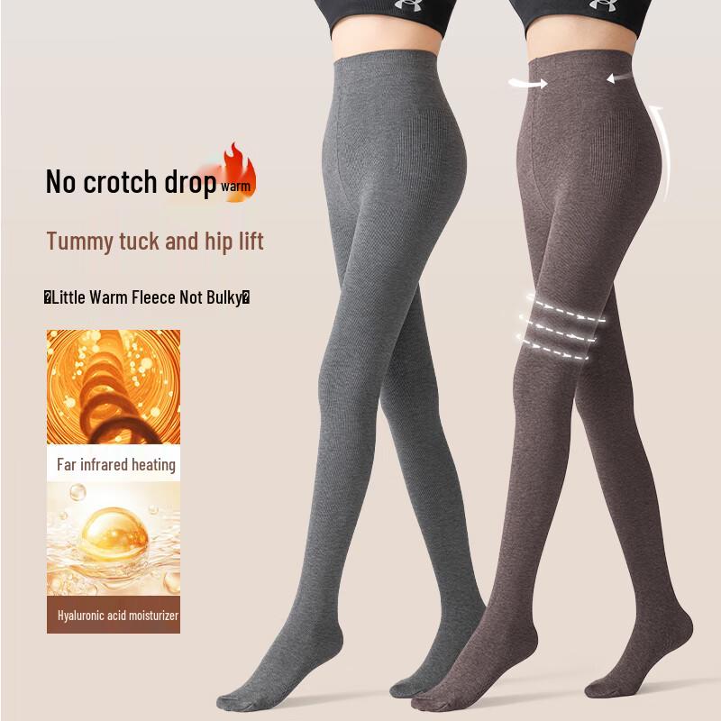 

Женские термолеггинсы Maoren с высокой посадкой и флисовой подкладкой One Size