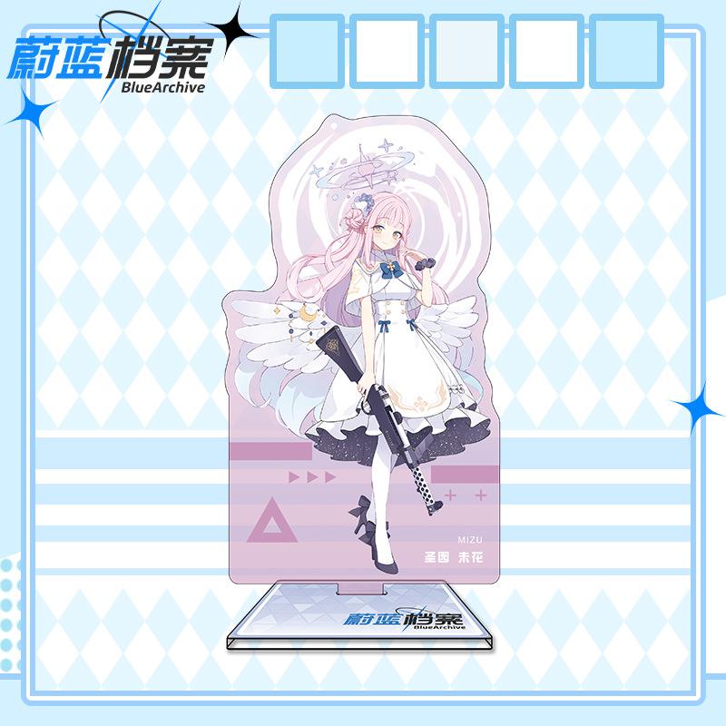 16cm Height Blue Archive Acrylic Stand Character Figurine
