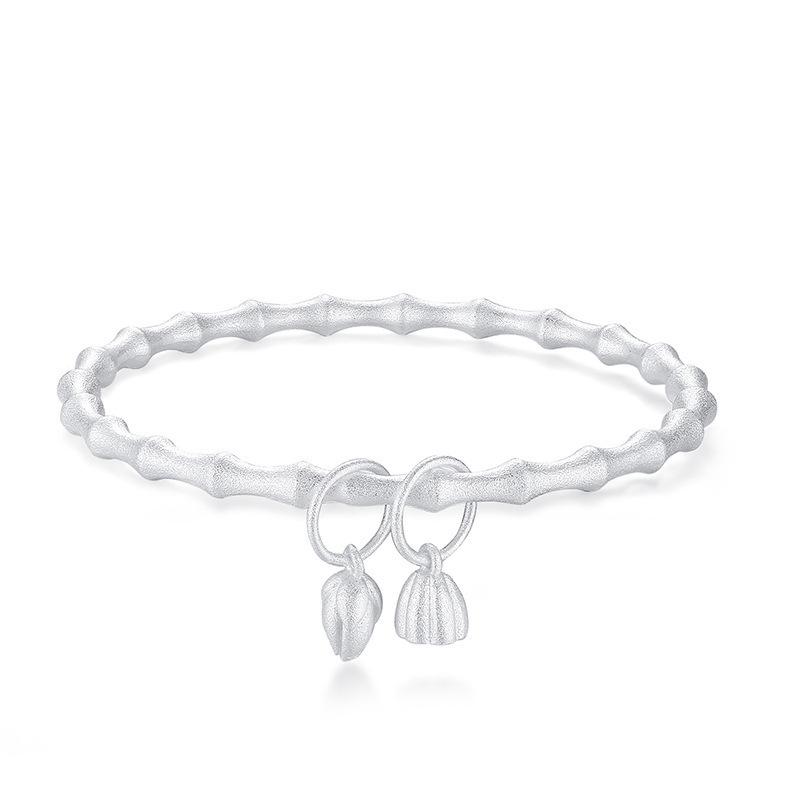 Freude zweier Leben: Elegantes Bambusgelenk-Armband - Antiker Chinesischer Stil, Perfektes Geschenk für eine Freundin oder beste Freundin