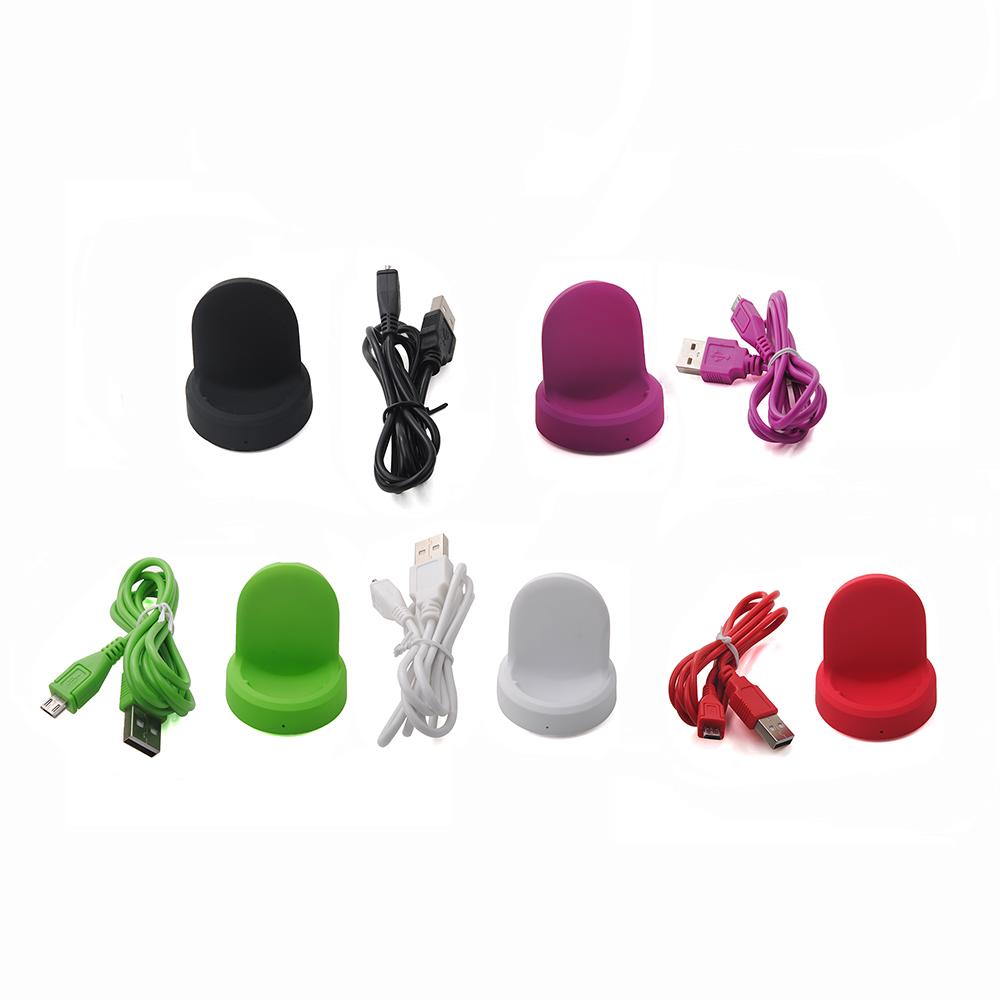 For Samsung Gear S3 Classic/S3 Frontier/SM-R600 Charger Watch Wireless Charging Dock Stand with USB Cable