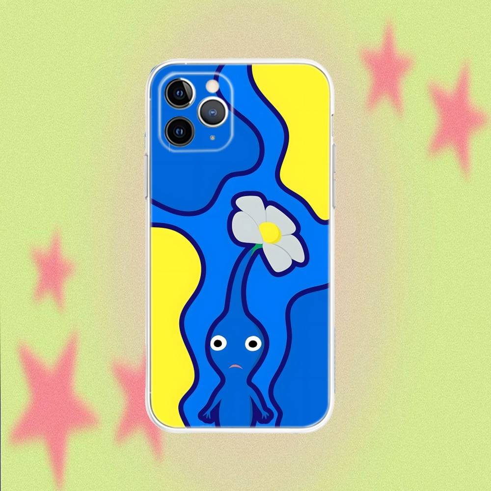 Pikmin Game For iPhone 17,16,15,14,13,12,11,Air,X,XR,Pro,Max,Plus Transparent Non-Slip Cover iPhone16se4