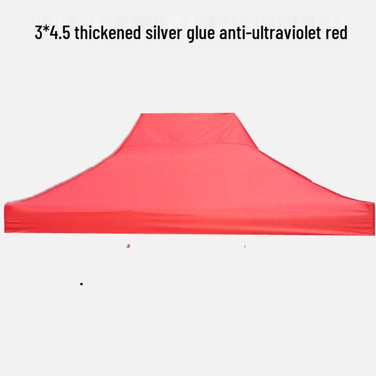 3x3 Faltpavillon mit Regenschutz, Sonnenschutz und verdicktem Dach