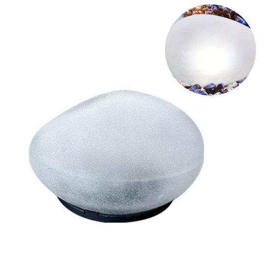 Solar Cobblestone Pathway Light, Garden Rock Solar LED Light, Waterproof Outdoor Stone Light for Patio Lawn Yard Porch