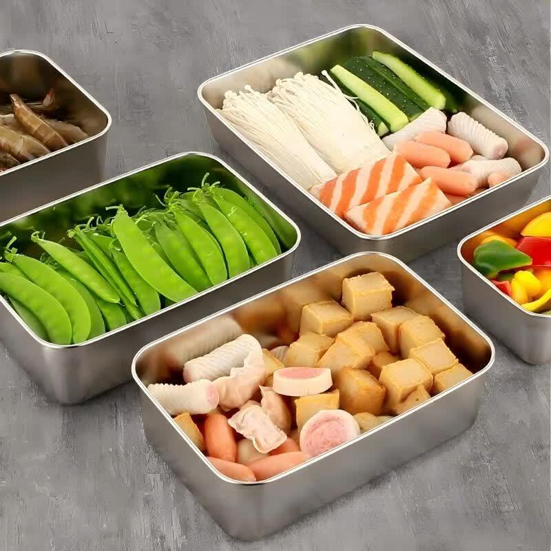 Dreean Stainless Steel Food Storage Containers with Lids