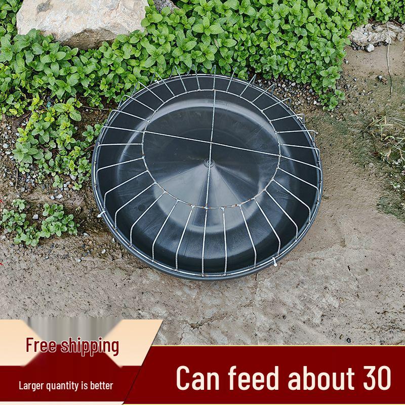 

Автоматическая кормушка-ведро для птицы против рассыпания для цыплят, уток и гусей