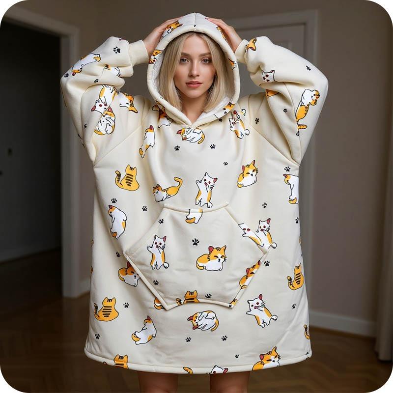 Hoodie with a hood - Kitten