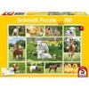 Schmidt and spiele puzzle enfant - bébé animaux à la ferme - 100 pcs