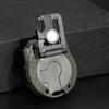 Multifunctional COB Keychain Light with Hand Wave Sensor Portable Clip-on LED Flashlight Hat Headlight for Outdoor Working