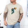 Herren Astronauten T-Shirt Herren Lustiges Weltraum Shirt, Kosmisches Shirt Rakete Sci-Fi T-Shirt Retro Streetwear Kurzärmeliges Herren T-Shirt