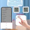 Zigbee 3.0 Smart Tuya Temperature Humidity Sensor APP Remote Control Thermometer For Smart Home Work With Alexa ZHA Zigbee2Mqtt
