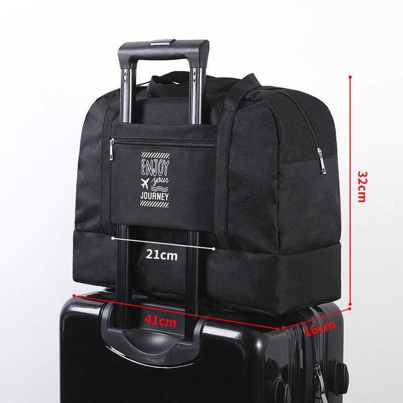 New Large Capacity Travel Tote Bag Waterproof Dry Wet Separation Handbag for Sports Gym Swimming Accessories