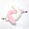 Pink Fox Butt Plug Tail Anal Teaser Pohodlí Sexuální hračka pro chlupaté začátečníky Indeed Prozkoumat zadek Hra se psem Ženy stimulují chlupatý cosplay
