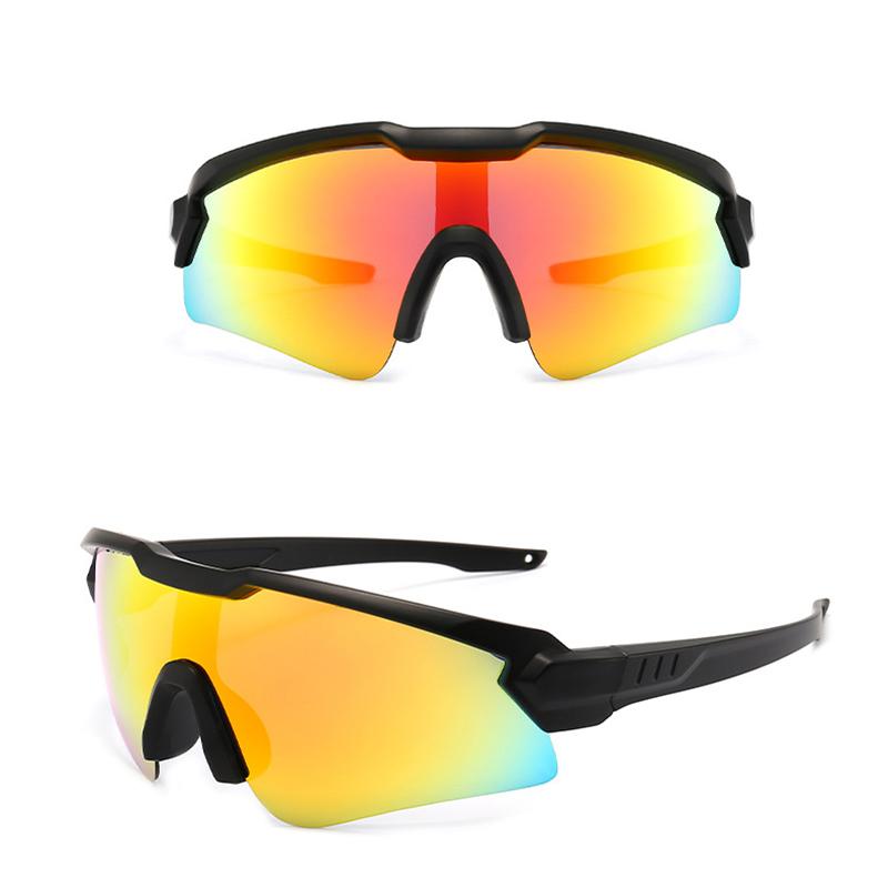 Non-polarized Colorful Men Women Oversized Sunglasses Half Frame Driving Eyewear Sun Glasses for Men