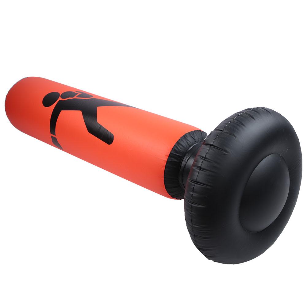 PVC 160cm Fitness Hit Sac de nisip Adulți Copii Coloană gonflabilă Tumbler Sac de box(portocale)