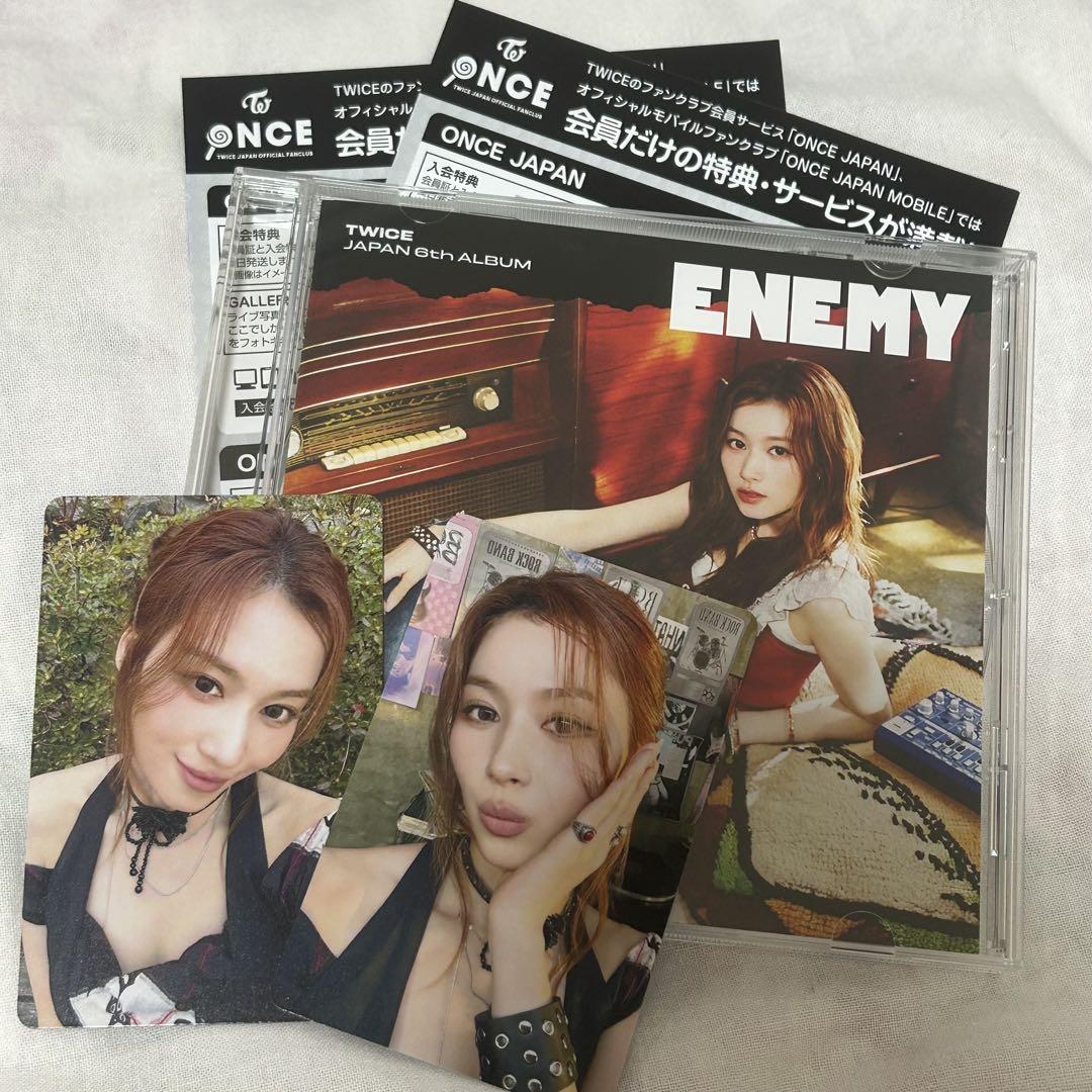 

[USED] TWICE ENEMY Japan 6th ALBUM SANA Edition