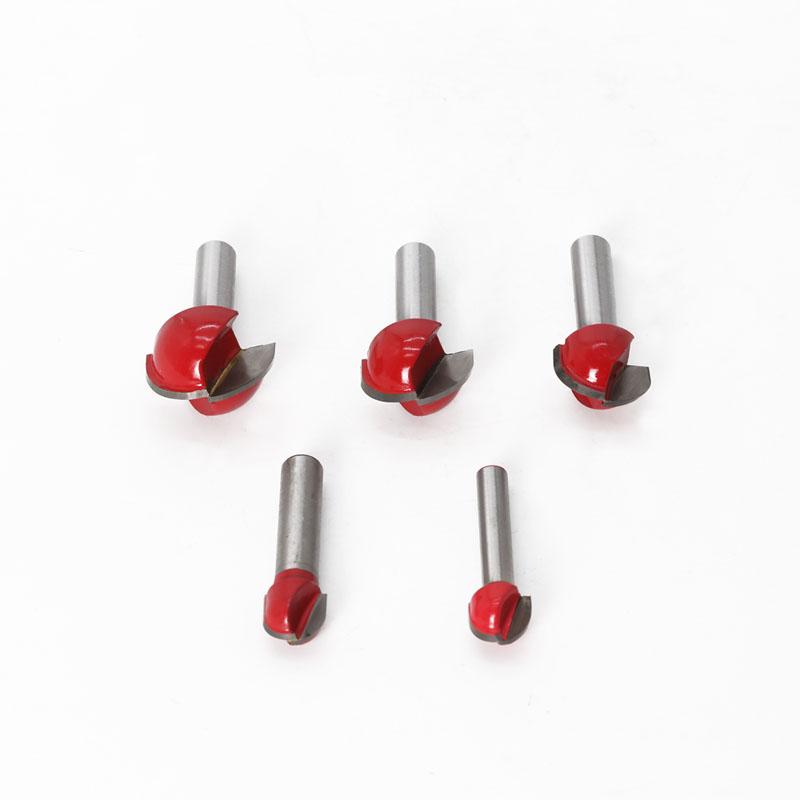 1/5pc 8mm Shank Double Edging Wood Router Bit Tungsten Carbide Cove Box Router Bit Woodworking Milling Cutter