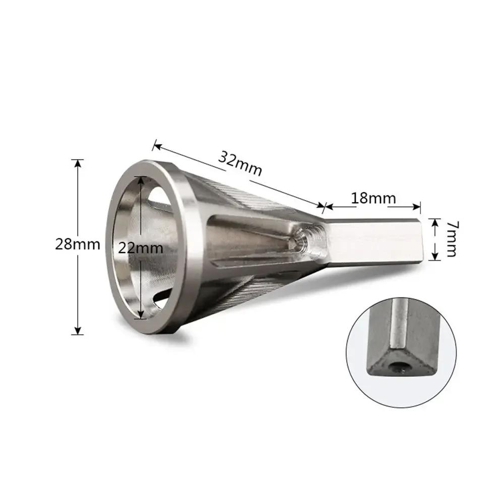 Stainless Steel External Chamfer Bit Repairs Damaged Bolts Remove Burr Tools Practical Metal Layer Shearing Cutter Accessories