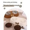 Anti-Tip Stainless Steel Pet Bowl for Cats and Dogs