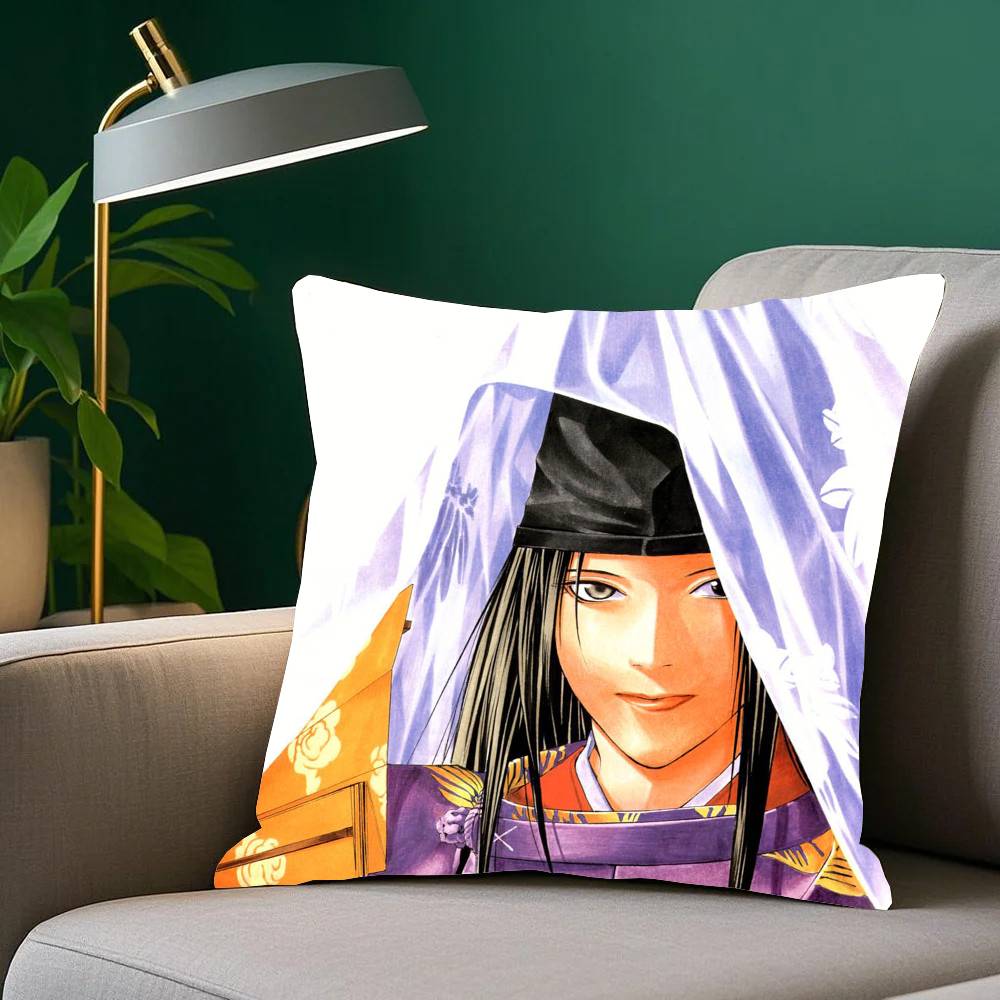 H-Hikaru No Go Anime Pillow Case Home Decor Throw For Sofa Bed Car Room Decor Gift Idea
