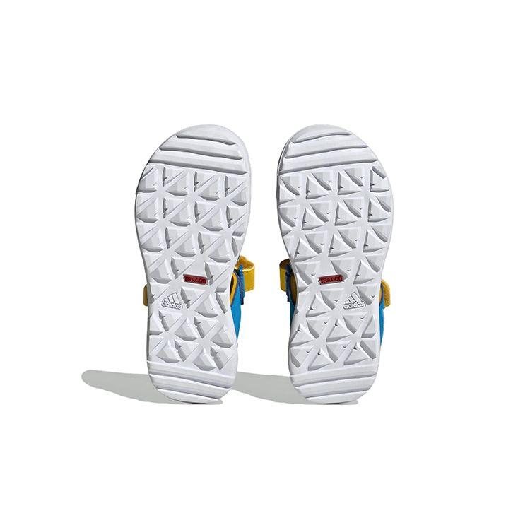 Adidas Сандалии Terrex Captain Toey LEGO Bright Blue Cloud White Eqt Yellow (GS) Детские кроссовки IE4977
